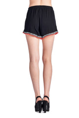 Women's Short with Color Trim Shorts - Tophatter Daily Deals
