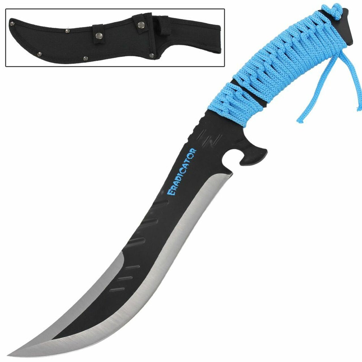 Eradicator Full Tang Hunting Camping Knife - TOPHATTER'S ARMORY DEALS Collectible Weapons - Tophatter Daily Deals
