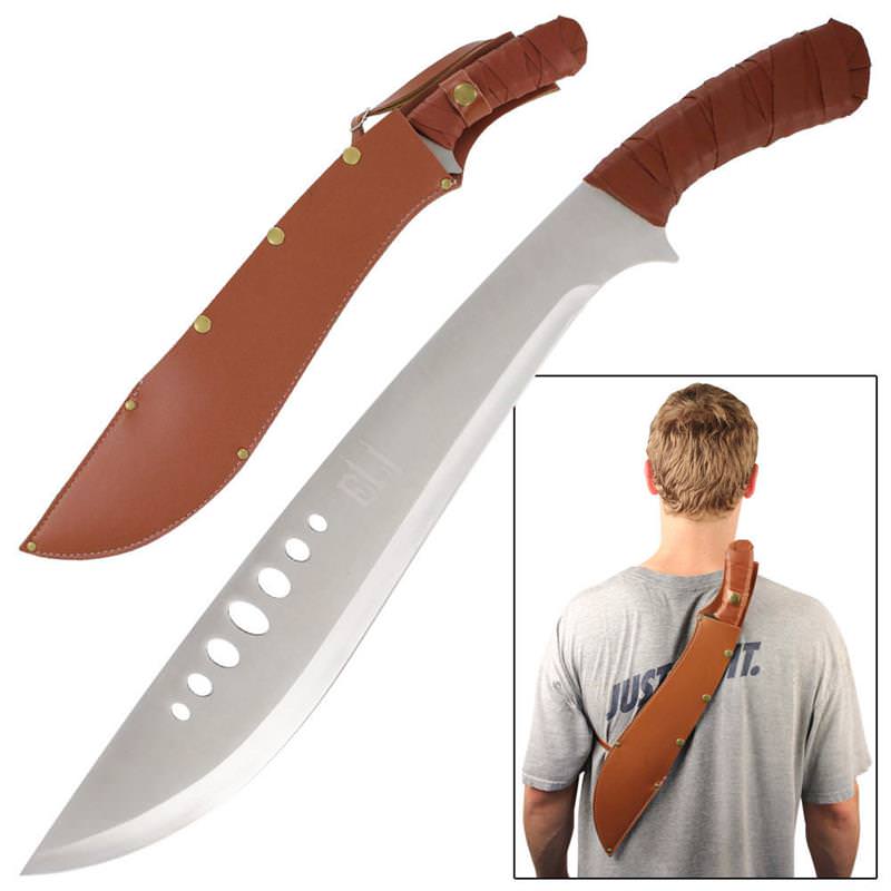 Legendary Prophet Book of Eli Kukri Movie Outdoor Machete Collectible Collectible Weapons - Tophatter Daily Deals