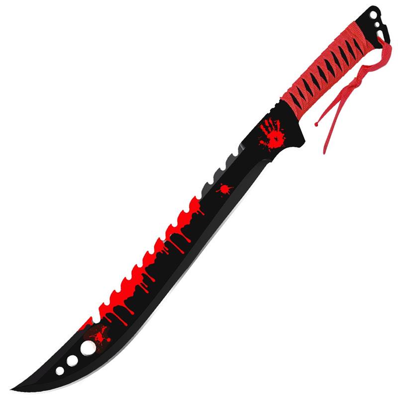 Blood on the Wall Parang Machete - Tophatter's Inc. Weapons Store Online Collectible Weapons - Tophatter Daily Deals