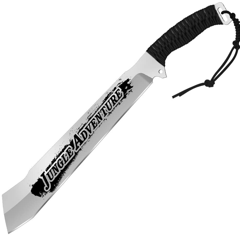 Jungle Adventure Exterminator Full Tang Machete - TOPHATTER'S ARMORY DEALS Collectible Weapons - Tophatter Daily Deals