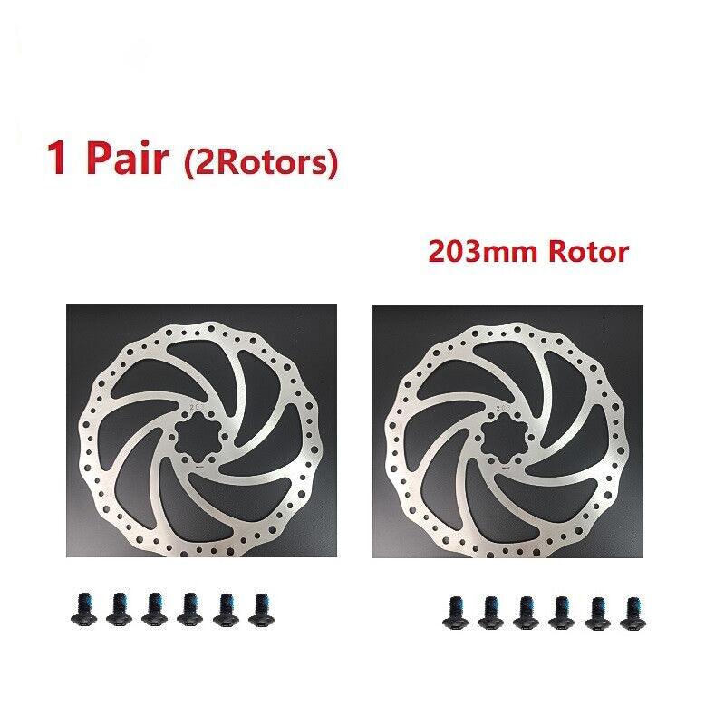 MTB Disc Brake Set - MT200 Bike Brake Hydraulic Disc Oil Brakes with Lever Set Pre-Filled Cycling - Tophatter Daily Deals