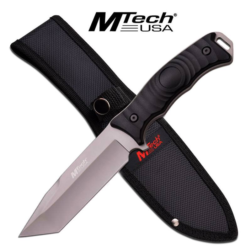 Mtech Tanto Full Tang Combat Blade Survival Knife - Tophatter's Guns'N'Weapons Store Collectible Weapons - Tophatter Daily Deals