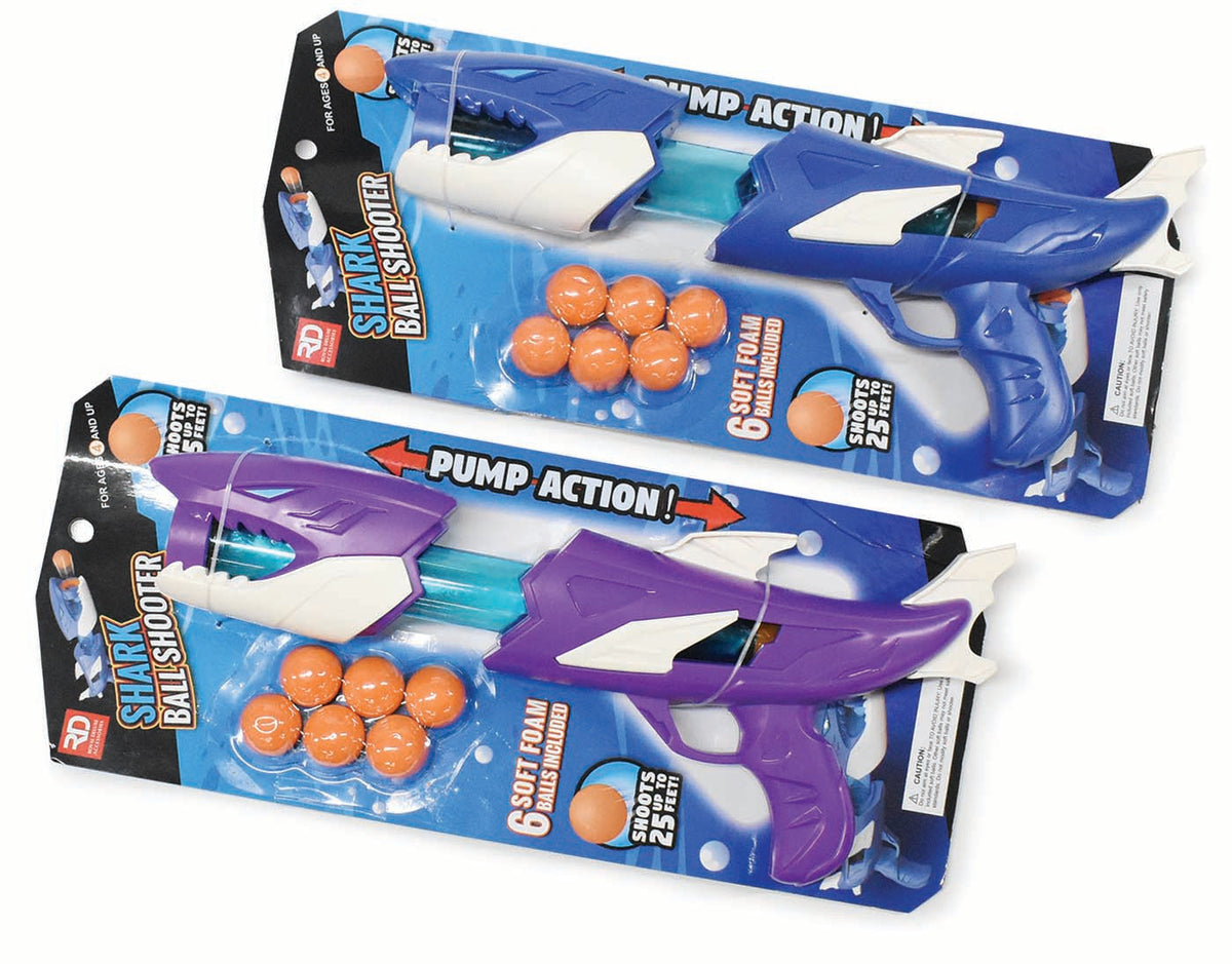 Shark Soft Foam Ball Shooter Toys & Games - Tophatter Daily Deals