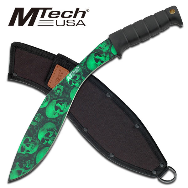 Zombie Hunting Combat Survival Heavy Duty Machete Sword 17" Overall Knife - Tophatter's Army Products & Self Defense Collectible Weapons - Tophatter Daily Deals