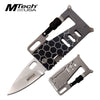 Wallet Style Folding Knife Multi Tool Tactical Survival EDC KIT Collectible Weapons - Tophatter Daily Deals
