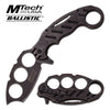 MTech USA Assisted Opening Knuckler Knife - TOPHATTER'S ARMORY DEALS Collectible Weapons - Tophatter Daily Deals