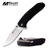 MTech 3.5" 3CR13 Steel Satin Finish Blade Assisted Open EDC Knife - Tophatter's Army Products & Self Defense Collectible Weapons - Tophatter Daily Deals