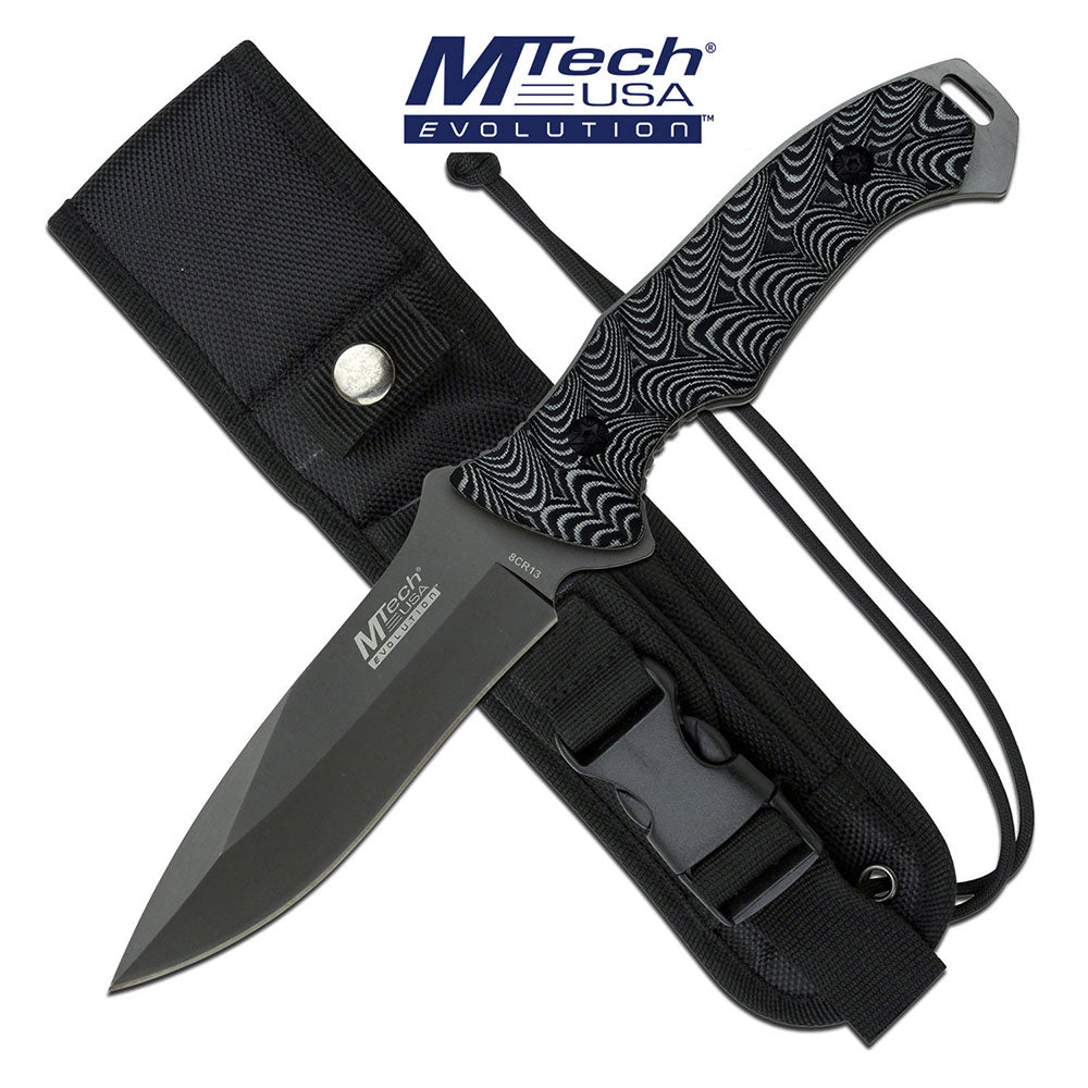 MTECH EVOLUTION FIXED BLADE KNIFE - Tophatter Daily Deals