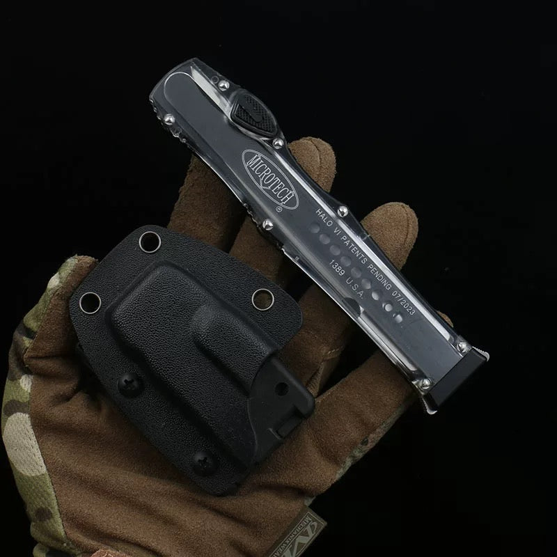 MT Halo VI S/E OTF OT* Automatic Knife Translucence - Tophatter Daily Deals