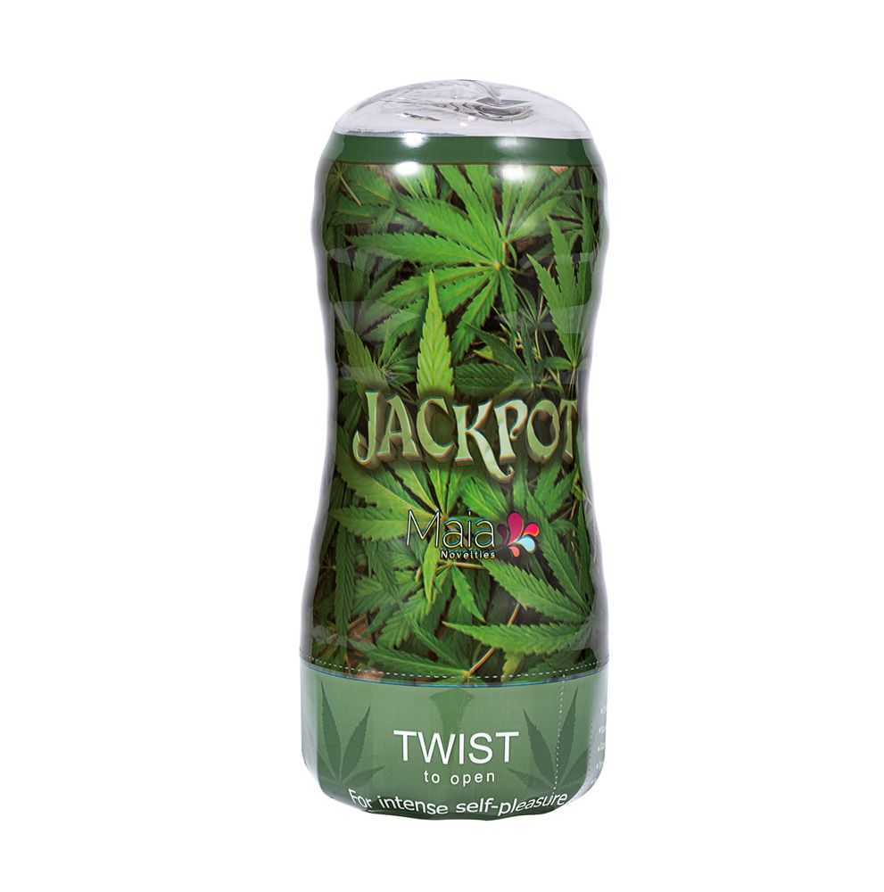 JACKPOT CANNABIS CRYSTAL CLEAR STROKER 6PC DISPLAY - Tophatter Daily Deals