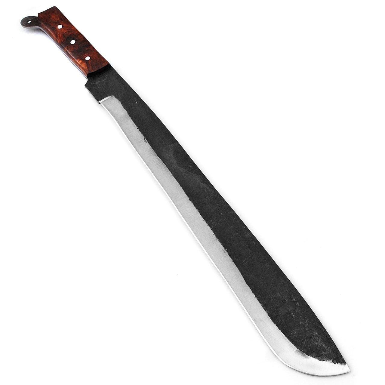 Voorhees Extra Long Carbon Steel Full Tang Outdoor Bush Machete Machetes - Tophatter Daily Deals
