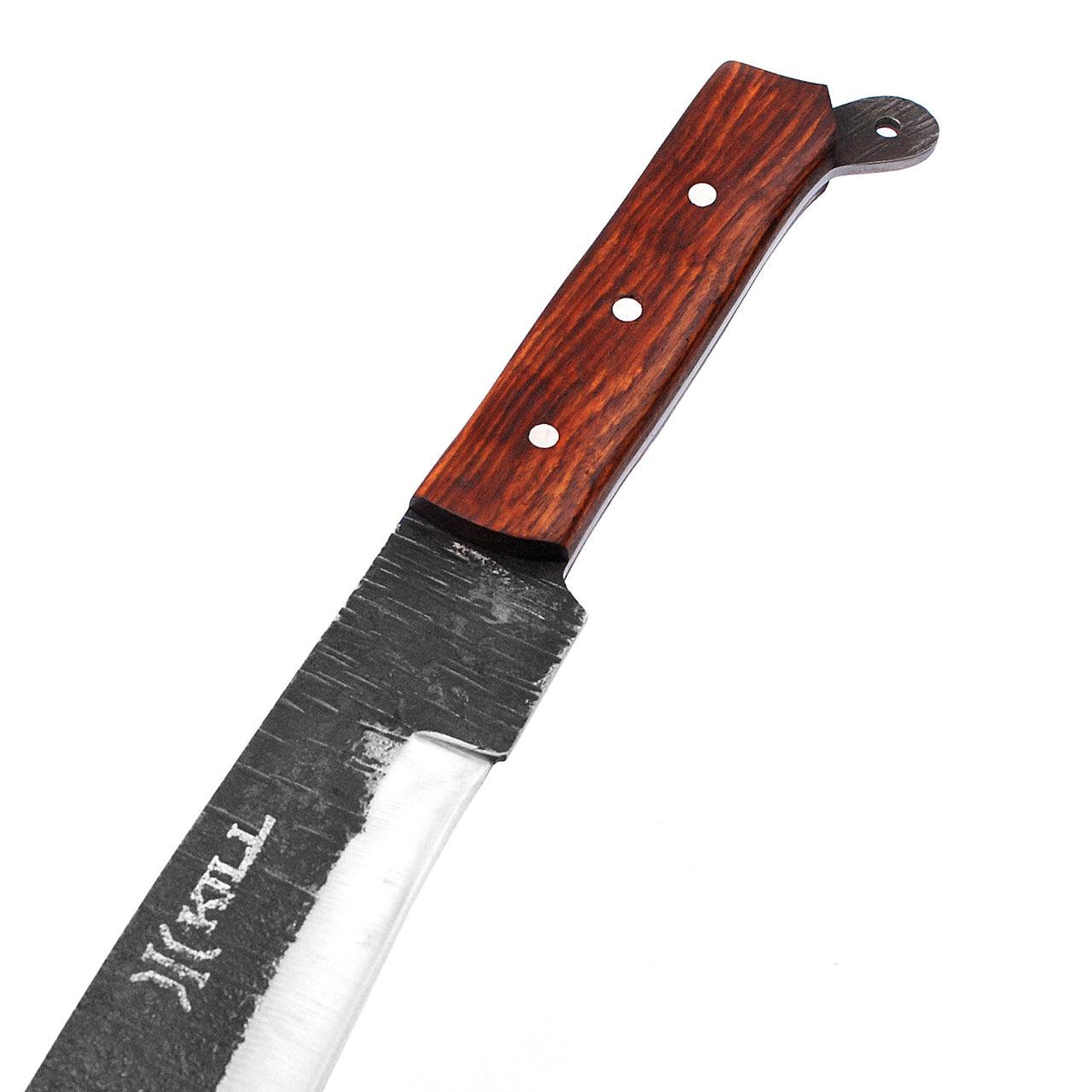 Voorhees Extra Long Carbon Steel Full Tang Outdoor Bush Machete Machetes - Tophatter Daily Deals