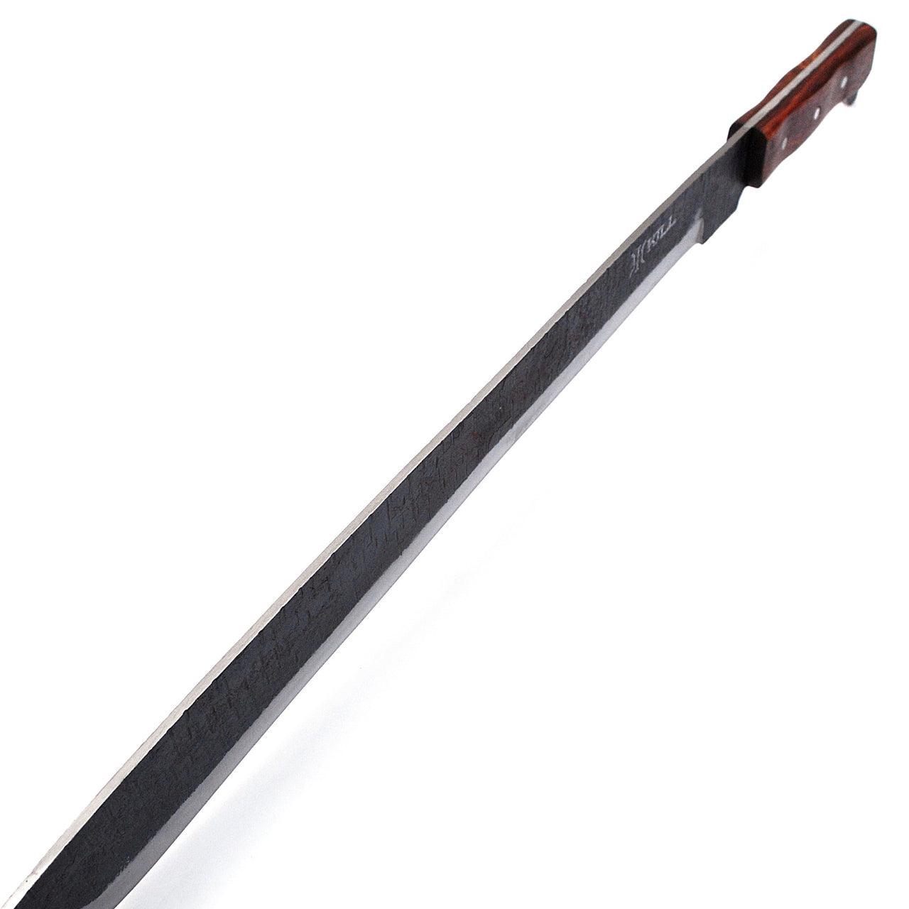 Voorhees Extra Long Carbon Steel Full Tang Outdoor Bush Machete Machetes - Tophatter Daily Deals