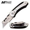 Utility Folding Razor Box Cutter Folding Knife With Button Lock - Tophatter's Army Products & Self Defense Collectible Weapons - Tophatter Daily Deals