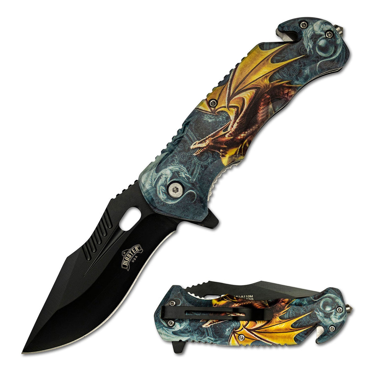 MASTER USA - SPRING ASSISTED KNIFE - Tophatter Daily Deals