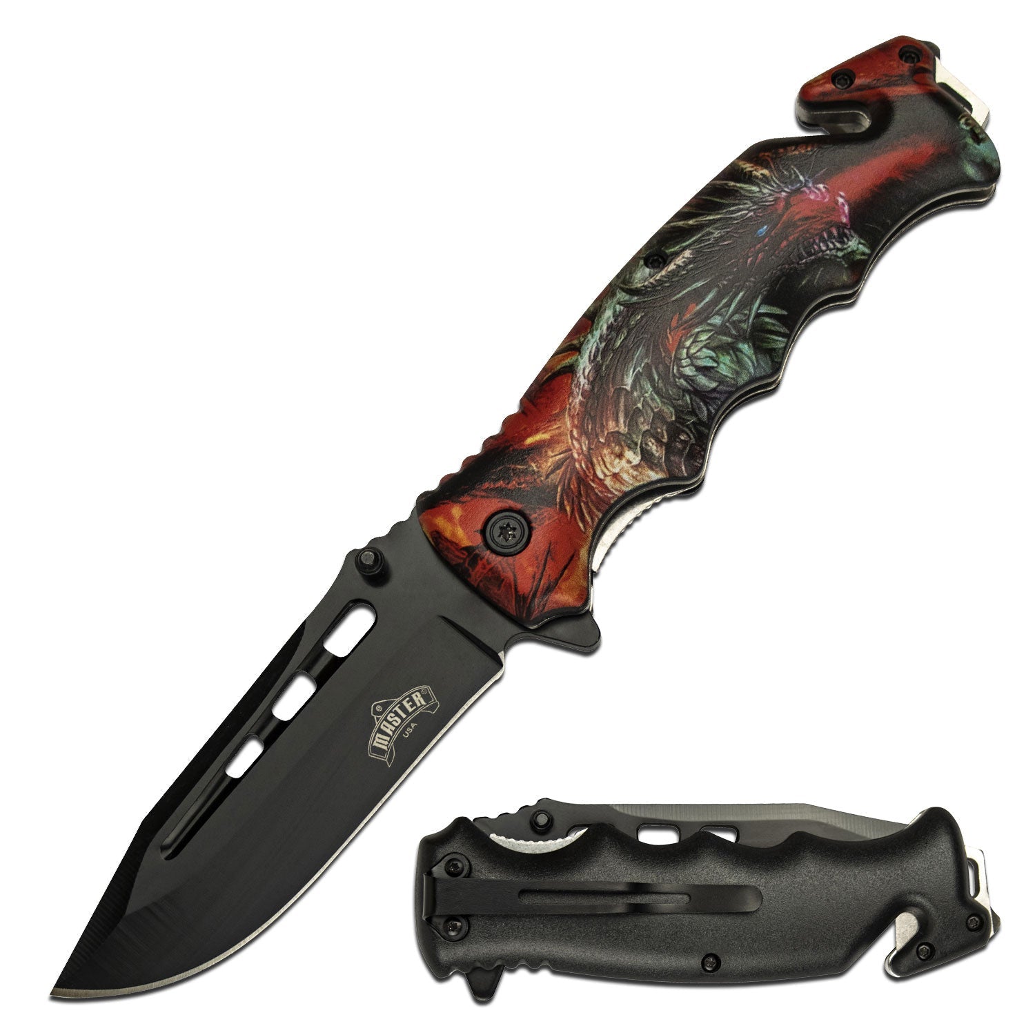 MASTER USA - SPRING ASSISTED KNIFE - Tophatter Daily Deals