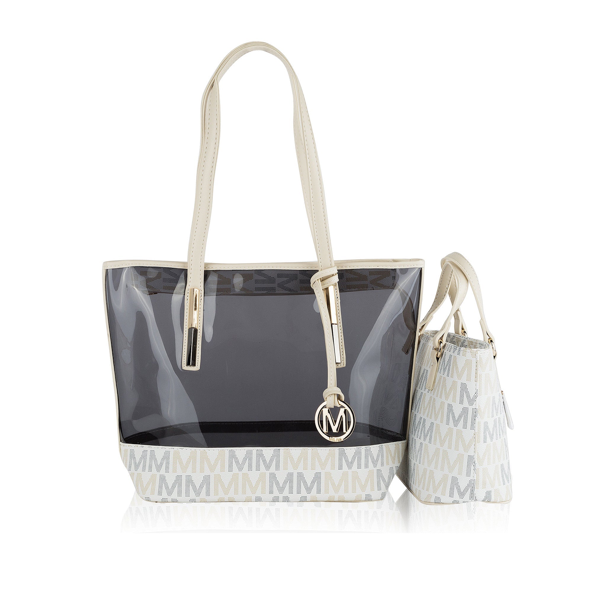 MKF Collection Women's Tayla Signature Tote Bag And Mini Tote Set Bags - Tophatter Daily Deals