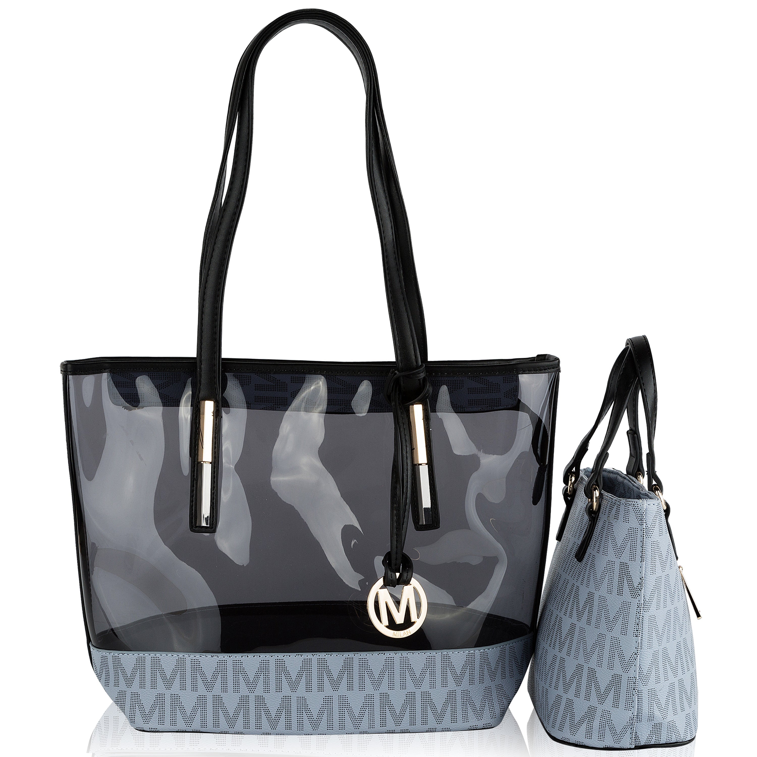 MKF Collection Women's Tayla Signature Tote Bag And Mini Tote Set Bags - Tophatter Daily Deals