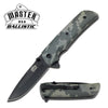 Digital Camo Handle Spring Assisted Knife - TOPHATTER'S ARMORY DEALS Collectible Weapons - Tophatter Daily Deals