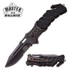 Ballistic USA Rescue Folder Spring Assisted Pocket Knife - TOPHATTER'S ARMORY DEALS Collectible Weapons - Tophatter Daily Deals