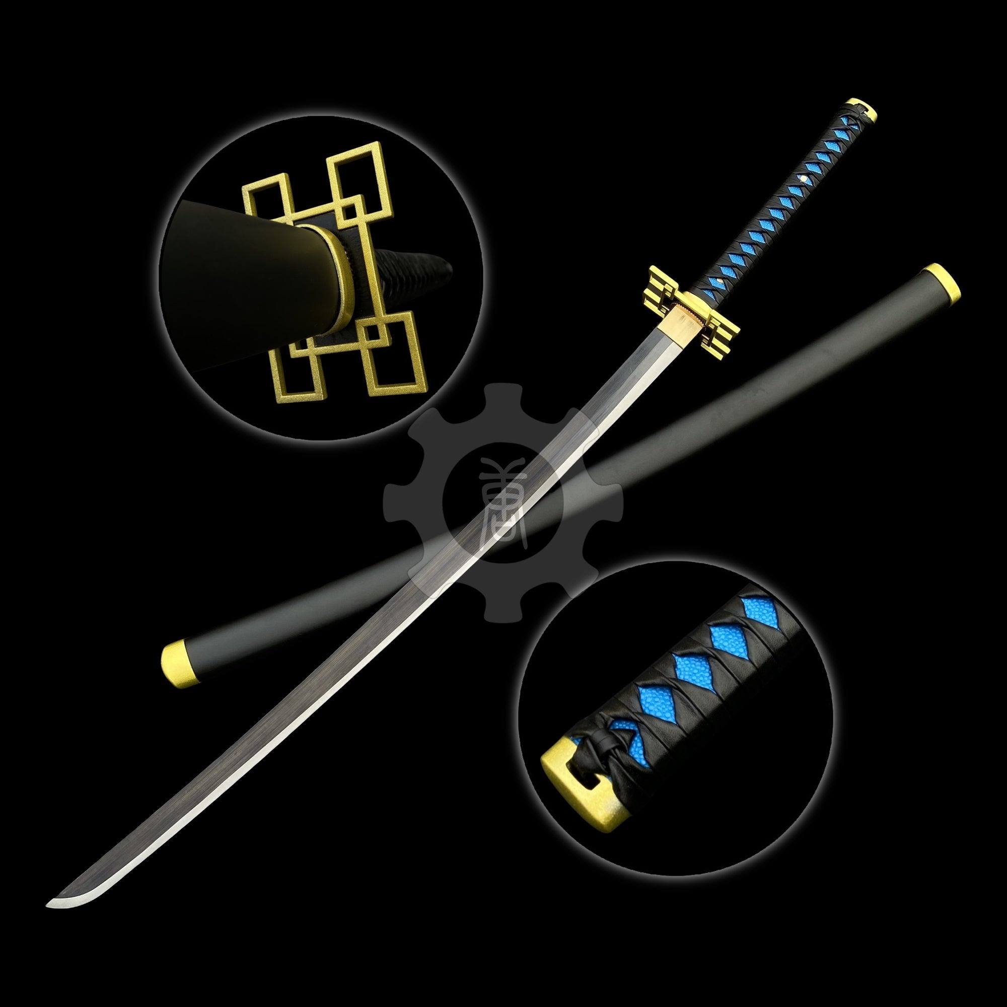 Muichiro Nichrin Sword Katana 1045 Carbon Steel Version - Tophatter Daily Deals