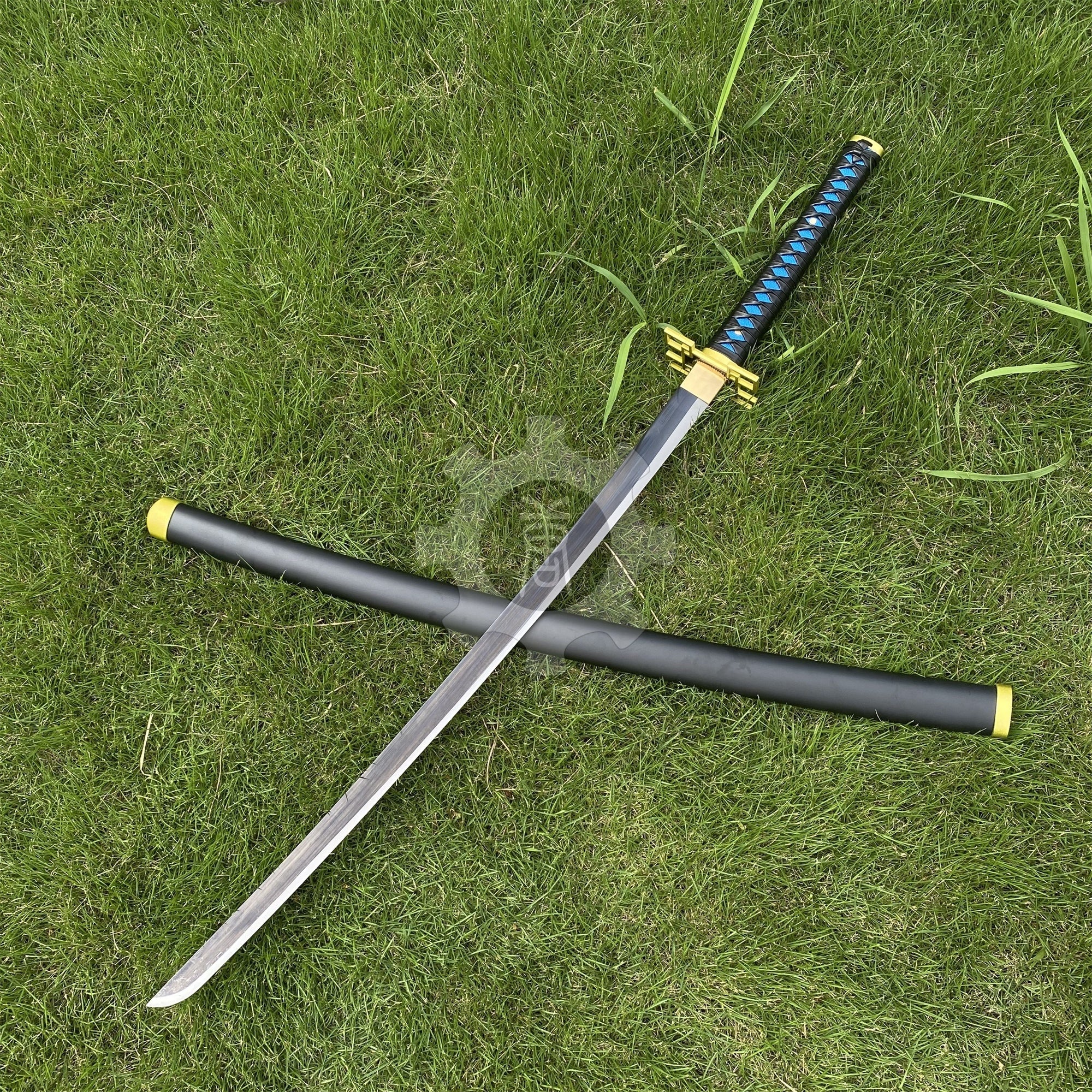 Muichiro Nichrin Sword Katana 1045 Carbon Steel Version - Tophatter Daily Deals