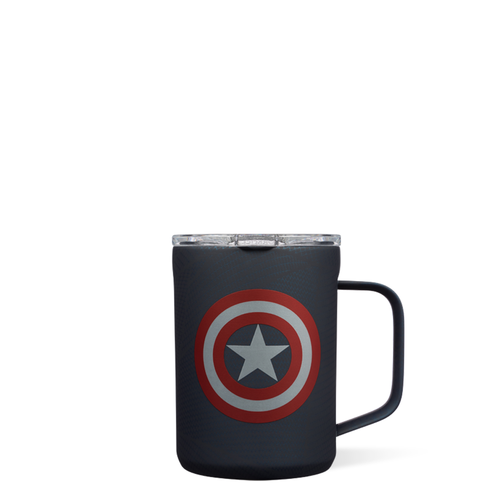 Marvel Coffee Mug by CORKCICLE. Captain America 16oz Coffee Mug - Tophatter Daily Deals