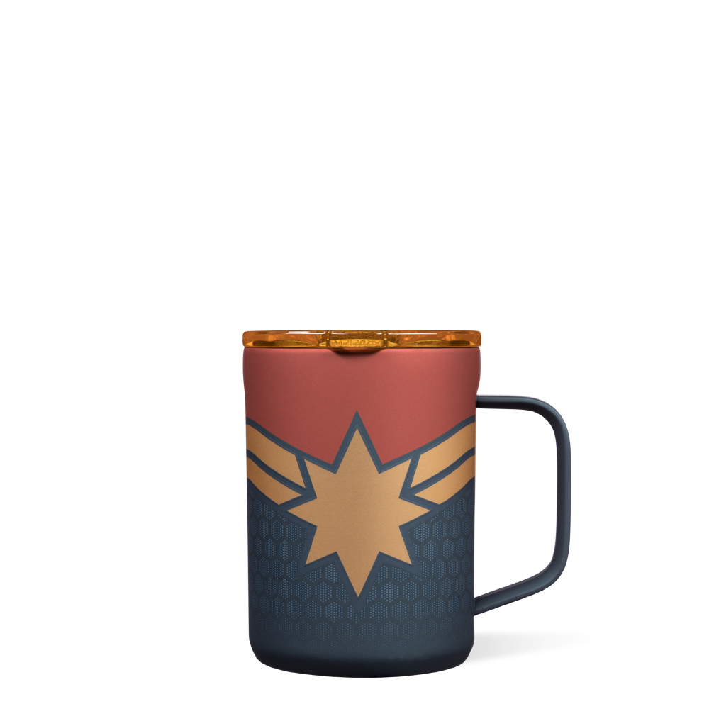 Marvel Coffee Mug by CORKCICLE. Captain Marvel 16oz Coffee Mug - Tophatter Daily Deals