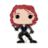 Marvel: The Infinity Saga – Black Widow Pop! Enamel Pin Enamel Pin - Tophatter Daily Deals