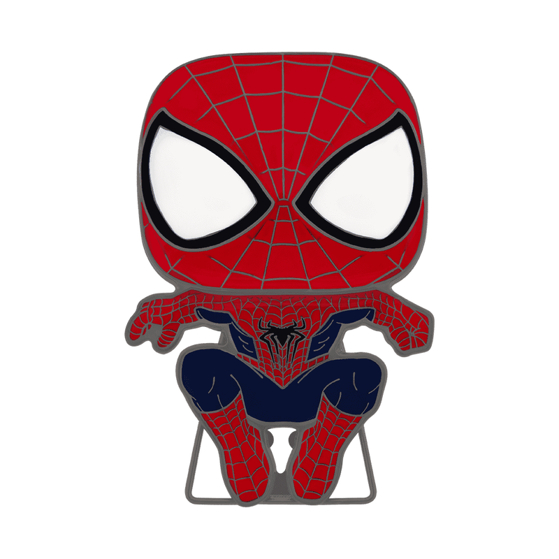 Spider-Man: No Way Home – Andrew Garfield Glow-in-the-Dark Pop! Enamel Pin Enamel Pin - Tophatter Daily Deals