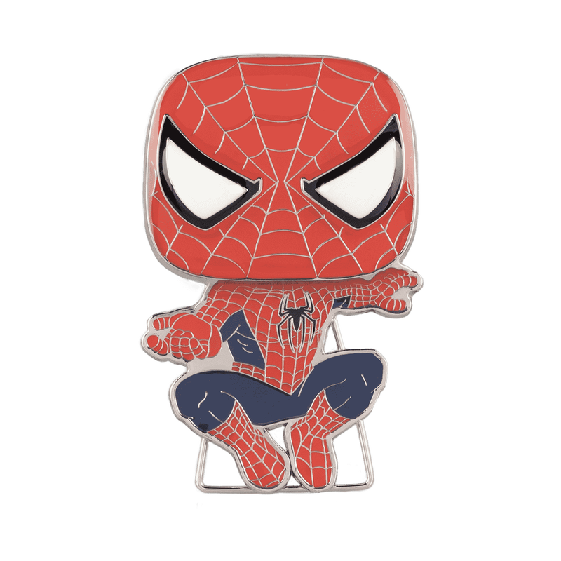 Spider-Man: No Way Home – Tobey Maguire Glow-in-the-Dark Pop! Enamel Pin Enamel Pin - Tophatter Daily Deals