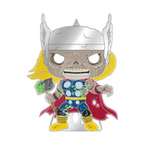 Marvel Zombies – Zombie Thor Glow-in-the-Dark Pop! Enamel Pin Enamel Pin - Tophatter Daily Deals