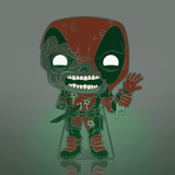 Marvel Zombies – Zombie Deadpool Glow-in-the-Dark Pop! Enamel Pin Enamel Pin - Tophatter Daily Deals