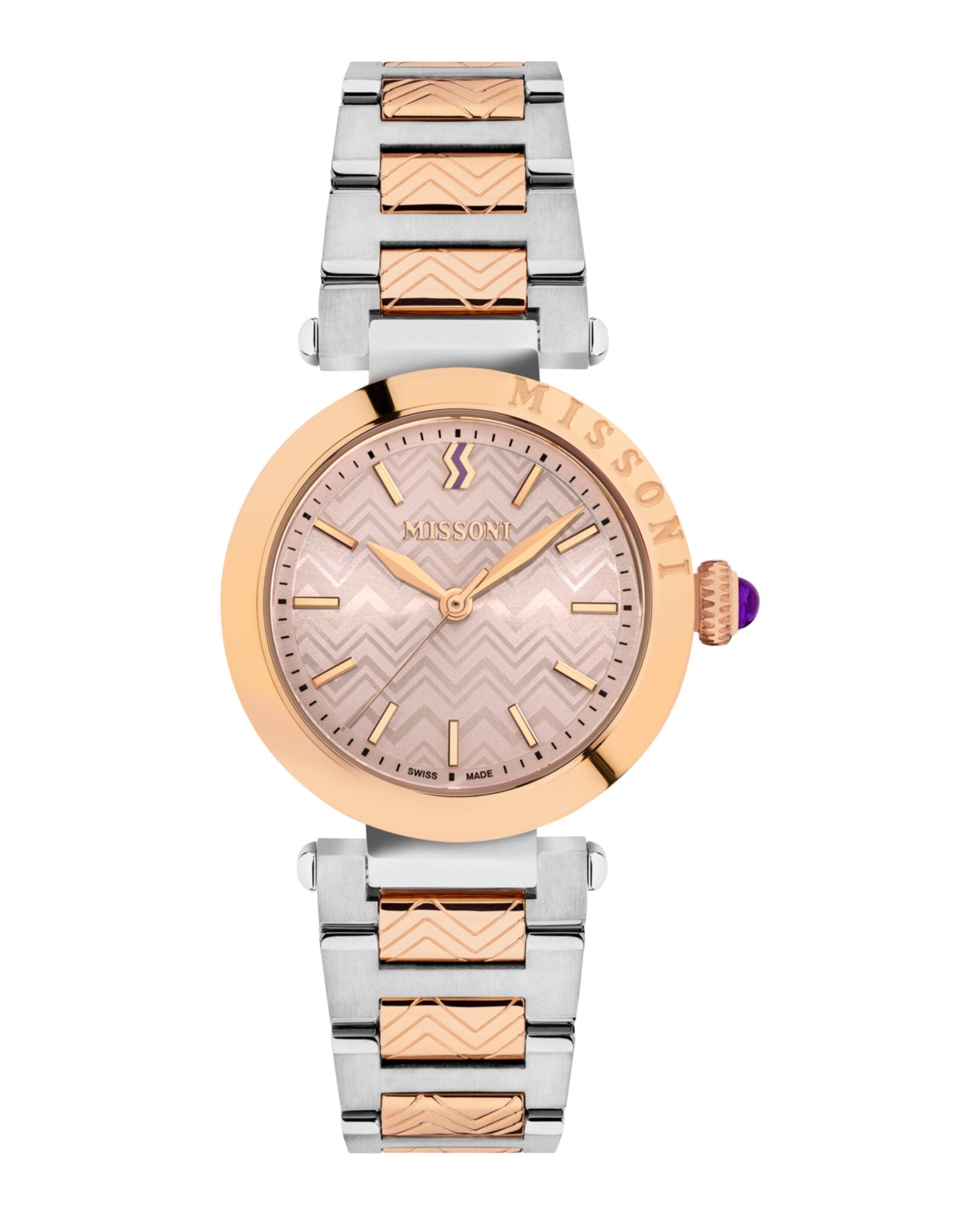 Missoni Atelier Bracelet Watch Two Tone Watches - Tophatter Daily Deals