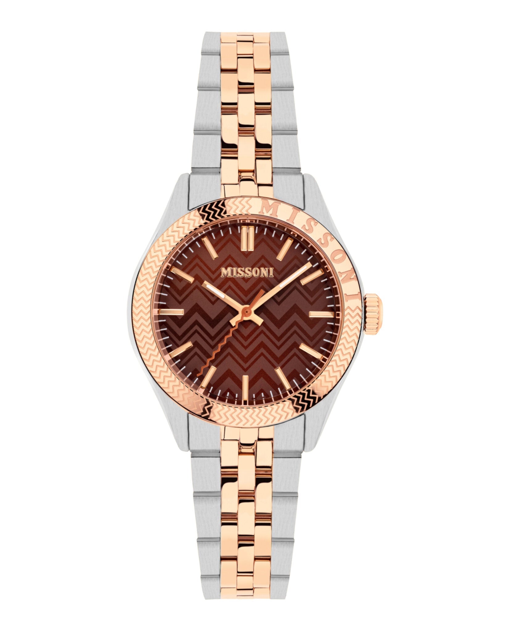Missoni Classic Bracelet Watch Two Tone Watches - Tophatter Daily Deals