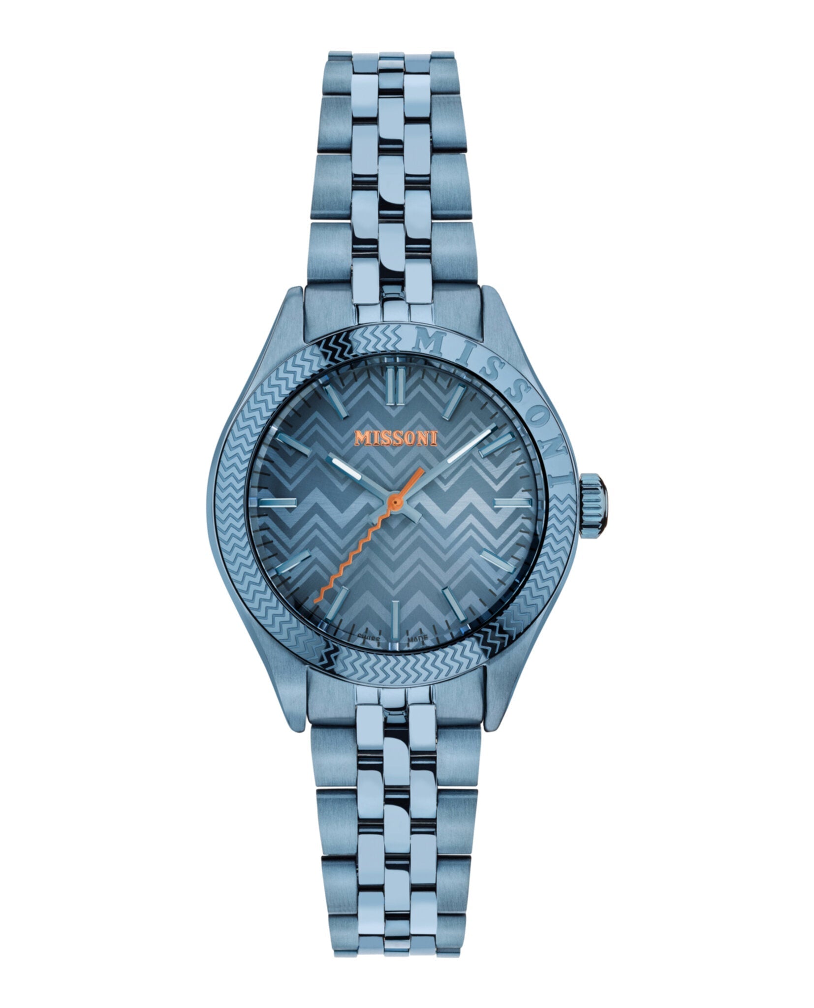 Missoni Classic Bracelet Watch Blue Watches - Tophatter Daily Deals