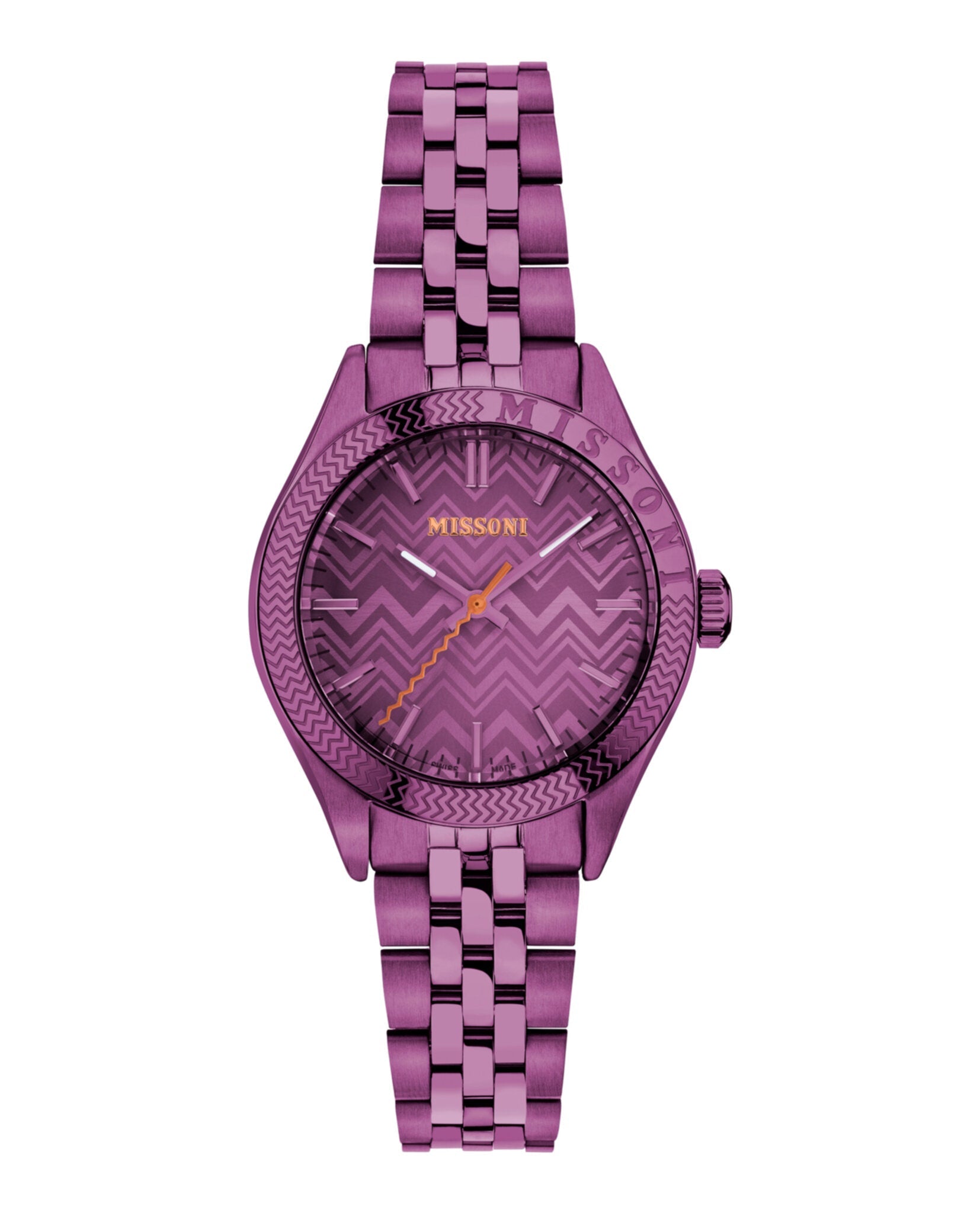 Missoni Classic Bracelet Watch BURGUNDY Watches - Tophatter Daily Deals