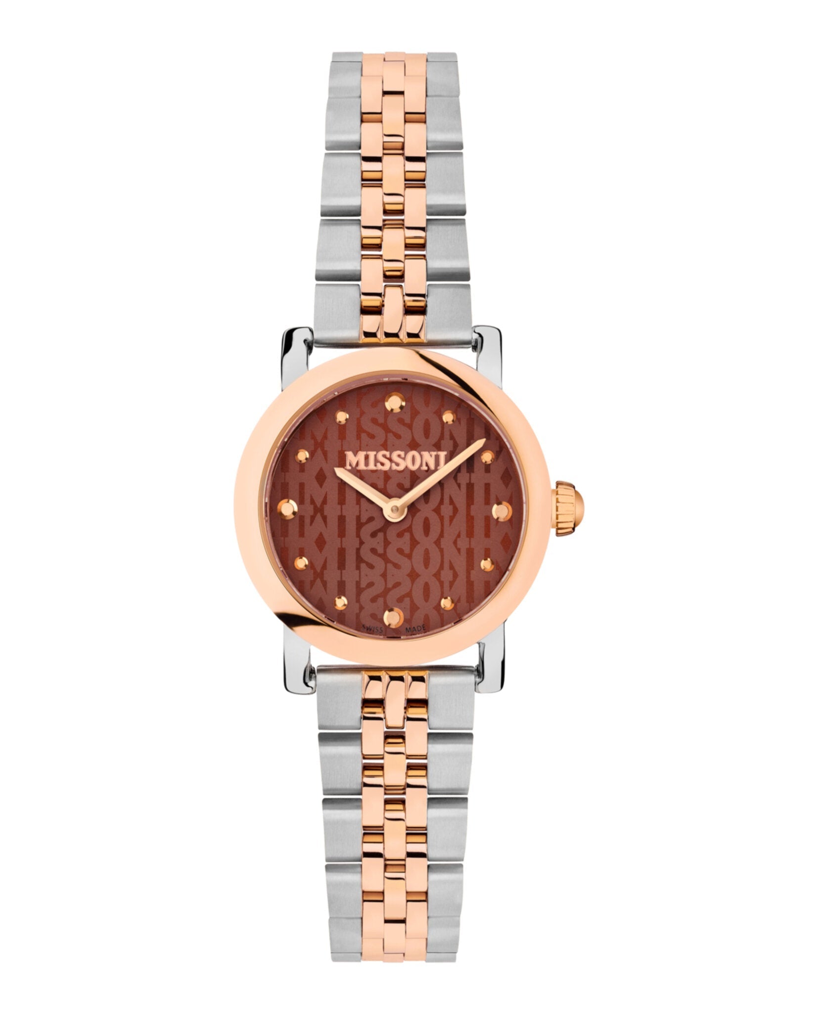 Missoni Mini Monogram Bracelet Watch Two Tone Watches - Tophatter Daily Deals