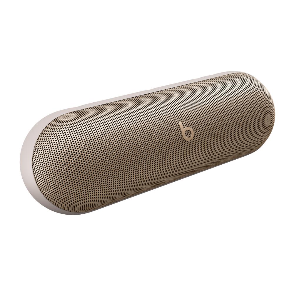 Refurbished Beats Pill Wireless Bluetooth Speaker Champagne Gold Bluetooth Speakers - Tophatter Daily Deals