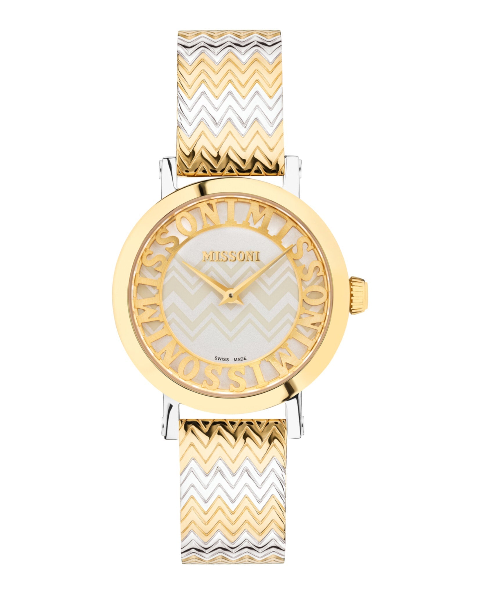 Missoni Melrose Bracelet Watch Two Tone Watches - Tophatter Daily Deals
