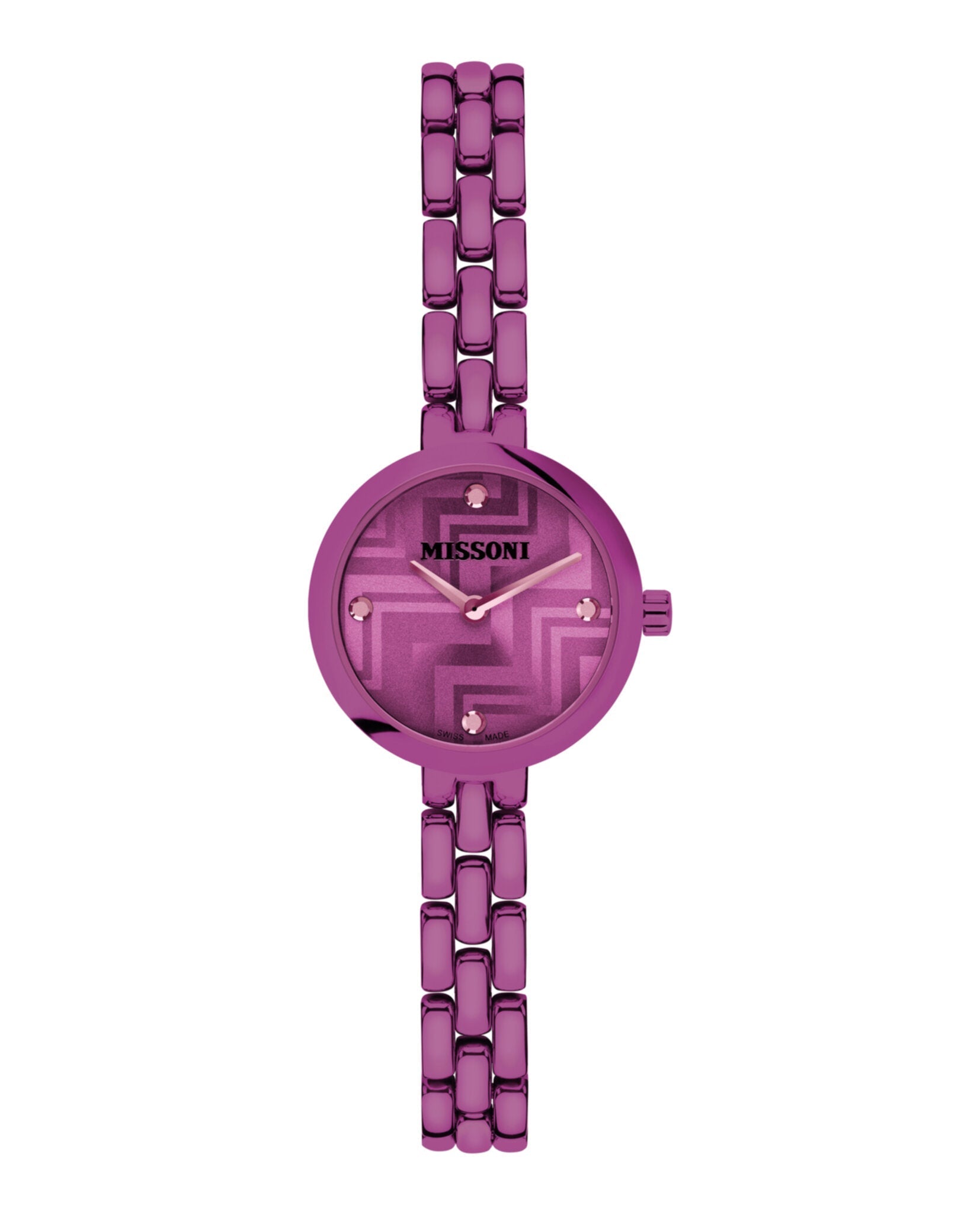 Missoni Petite Bracelet Watch BURGUNDY Watches - Tophatter Daily Deals