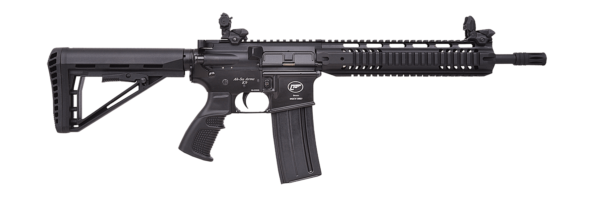 AKSA K9MX-01 AR15 BLANK RIFLE BLACK - Tophatter's Army Deals RIFLES - Tophatter Daily Deals