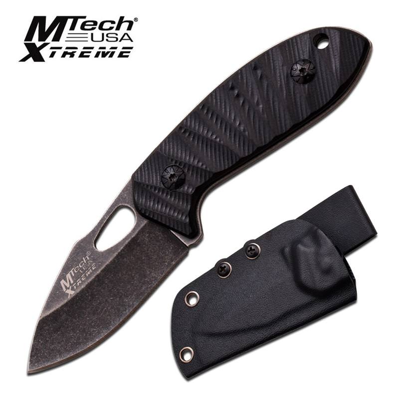MTech 6.1" Tactical Full Tang Combat Hunting Knife with Kydex Sheath - Tophatter's Guns'N'Weapons Store Collectible Weapons - Tophatter Daily Deals