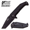 Mtech Spring Assist Tanto Every Day Carry Folding Pocket Knife Black - TOPHATTER'S ARMORY DEALS Collectible Weapons - Tophatter Daily Deals