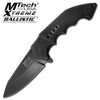 Mtech Heavy Tactical Spring Assist Knife With Black Pakkawood Handle - TOPHATTER'S ARMORY DEALS Collectible Weapons - Tophatter Daily Deals