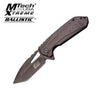 Tactical Spring Assist Folding Knife Viper Gunmetal Tanto Everyday Carry - Tophatter's Army Products & Self Defense Collectible Weapons - Tophatter Daily Deals