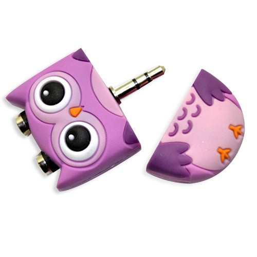 Me & You Audio Splitter - OWL Mobile accesories - Tophatter Daily Deals