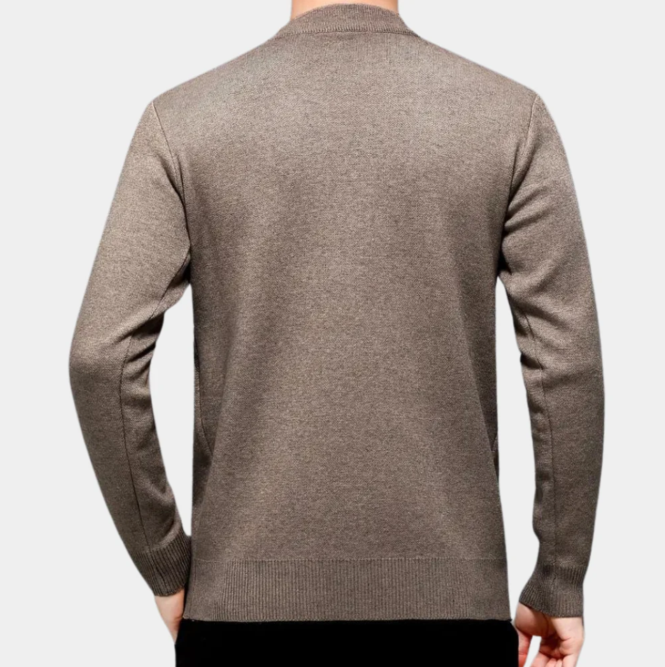 Soft Classic Men’s Crew Sweater – Slim Fit, Wool, Everyday - Tophatter Daily Deals