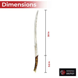 Mystical Elven Fantasy Scimitar Sword Replica swords - Tophatter Daily Deals